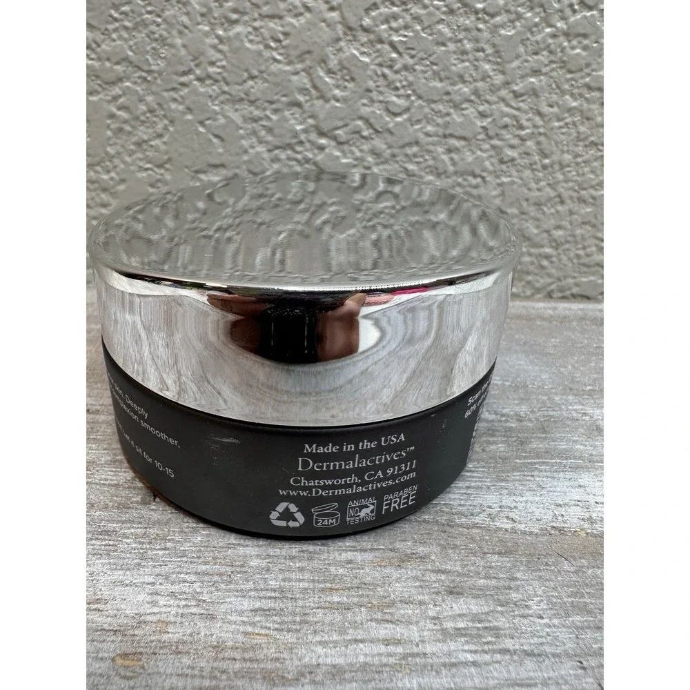 $14 🌙 Dermalactives Resurfacing Honey And Charcoal Mask Face 1.7 Oz SEALED